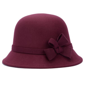 Chapeau cloche chaud pour femme