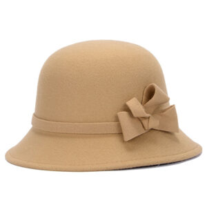 Chapeau cloche chaud pour femme