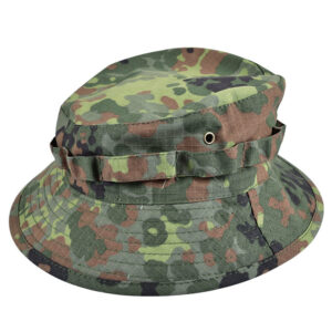 Chapeau seau safari camouflage