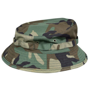 chapeau de safari imprimé camouflage