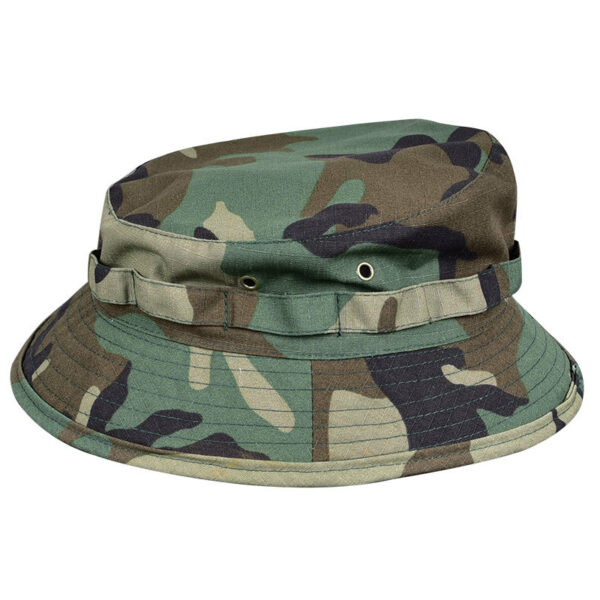 chapeau de safari imprimé camouflage
