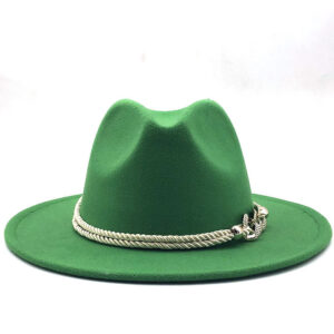 Chapeau Fedora avec bijou