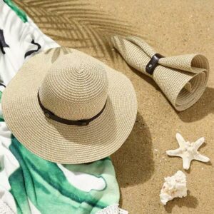 Chapeau capeline en paille souple