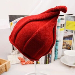 Chapeau pointu en maille pour enfant