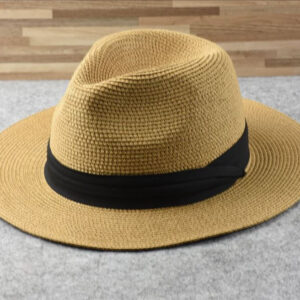Chapeaux de paille panama camel