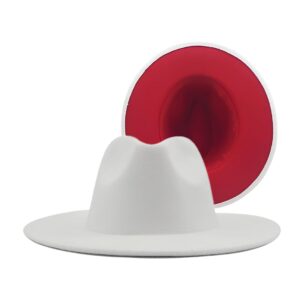 Chapeau borsalino bicolore
