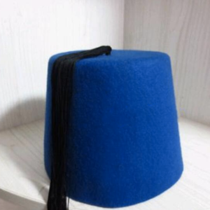 Chapeau turc bleu