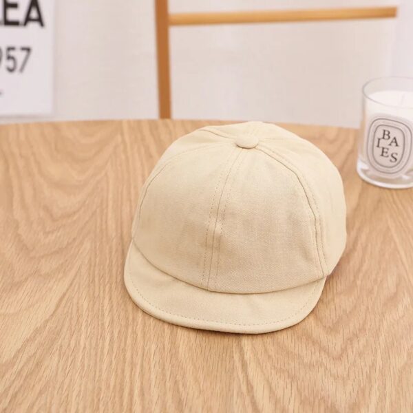 Magnifique casquette beige simple non genrée