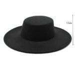 Chapeau borsalino en feutre noir