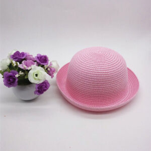 Chapeau melon en paille
