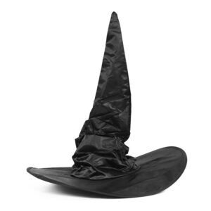 Chapeau Halloween courbé de sorcière