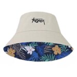 Chapeau aventurier réversible unisexe couleur beige